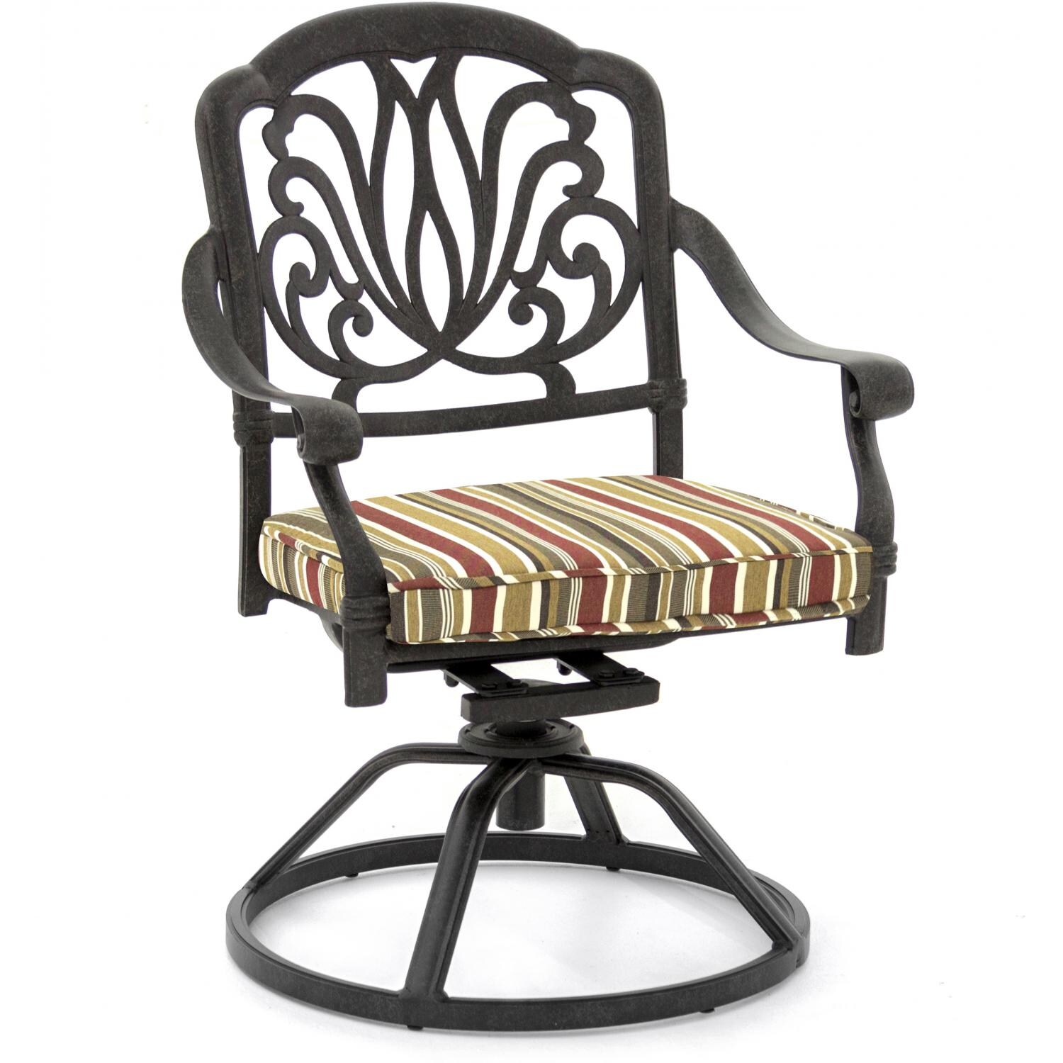 Rosedown LDF100/101/110/111 Dining Chair Cushion - Swivel Rocker - Sunbrella Brannon Redwood thumbnail