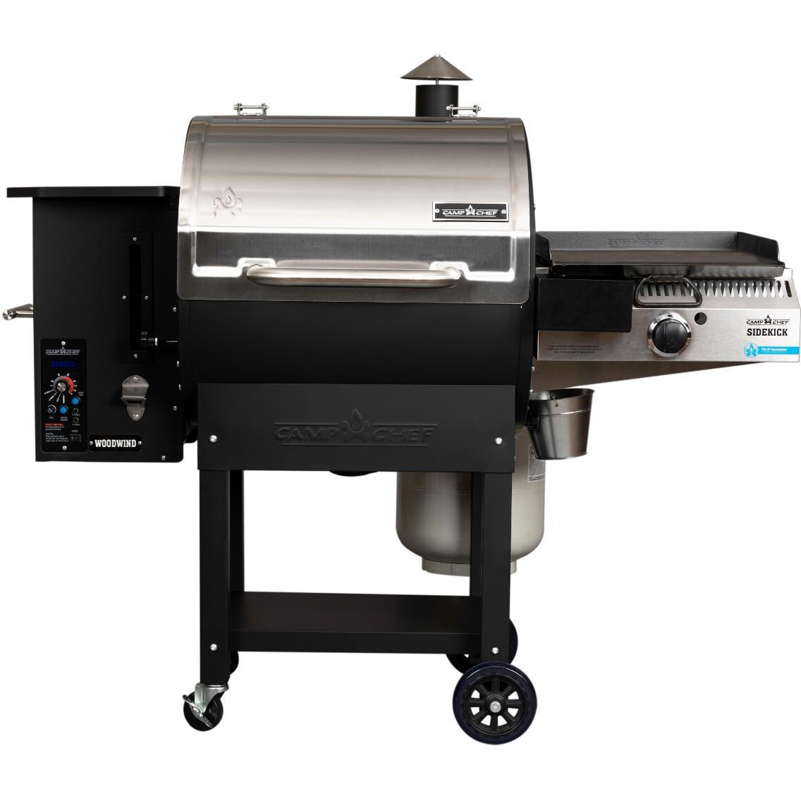 Camp Chef PG24SGWWSK Woodwind SG Pellet Grill With Propane Sidekick thumbnail