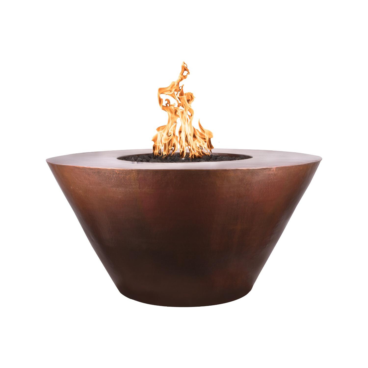 Top Fires by The Outdoor Plus Martillo Gas Fire Pit Bowl - Copper thumbnail