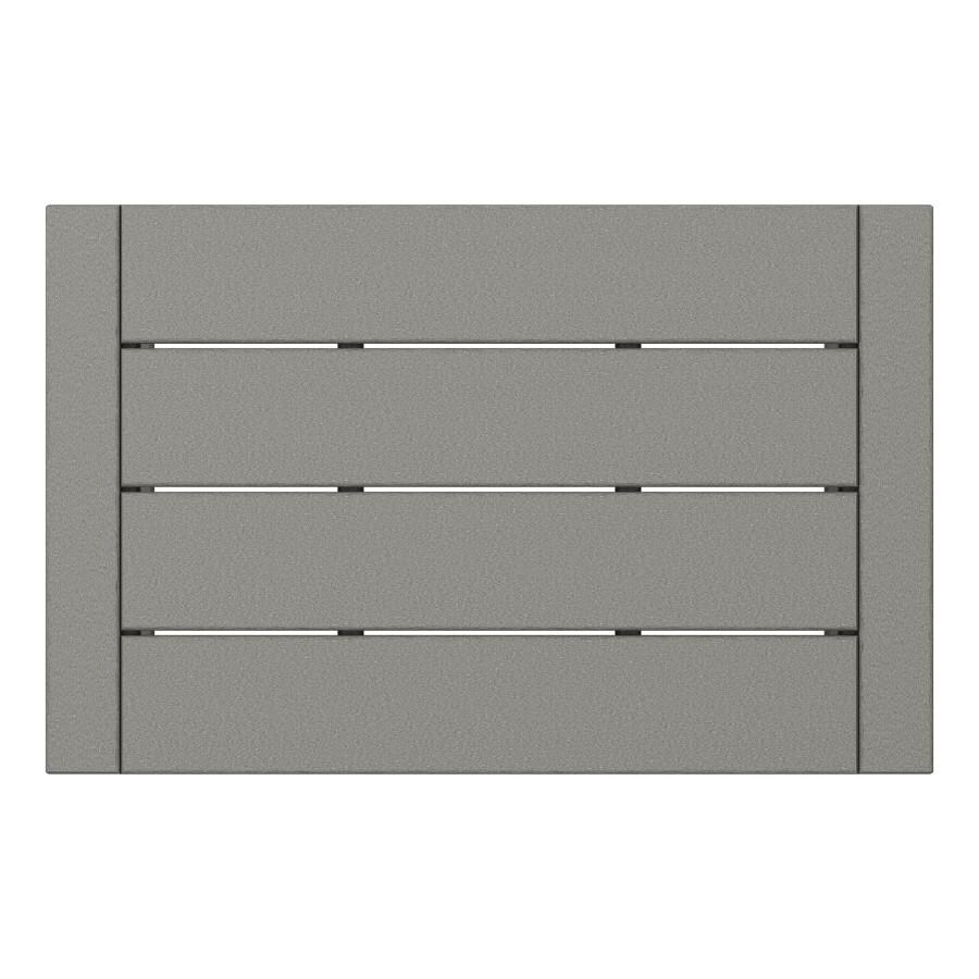 POLYWOOD EDGE Coffee Table in Slate Grey - Lattice thumbnail