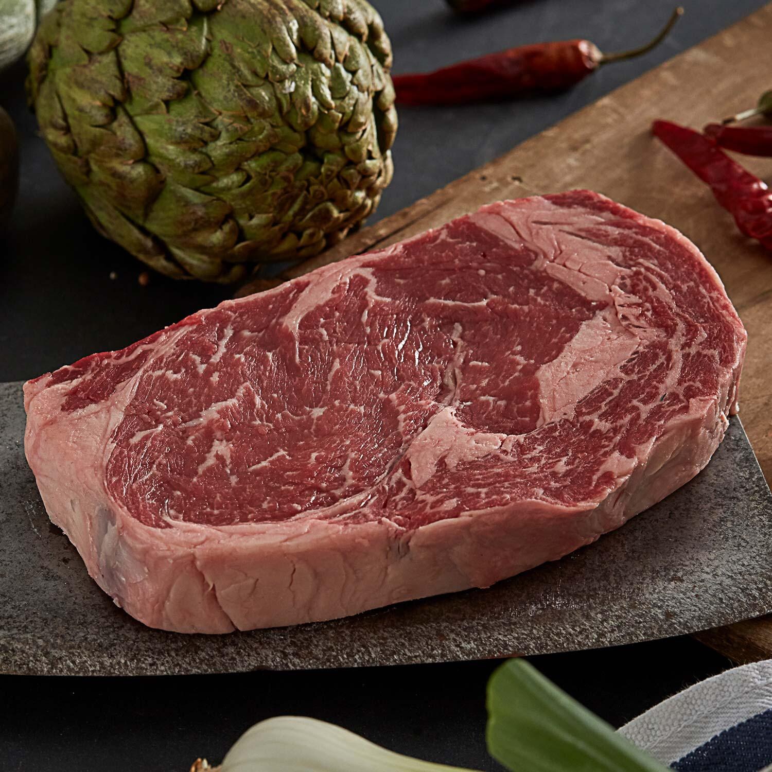 Rastellis - RS40 - USDA Organic Grass-Fed Steaks & Burgers Plan - USDA Organic Grass-Fed Ribeye thumbnail