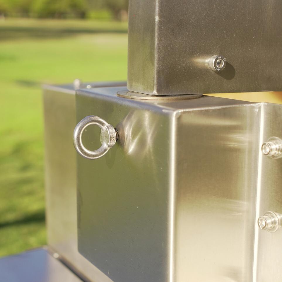 Tagwood BBQ 26 Inch Argentine Santa Maria Wood Fire & Charcoal Grill - Metal - Detail thumbnail