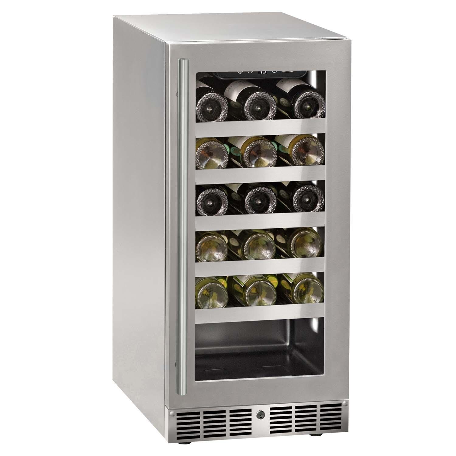 Marvel MRWC215-SG31A 15-in 3 Cu. Ft. Wine Refrigerator - White Background thumbnail