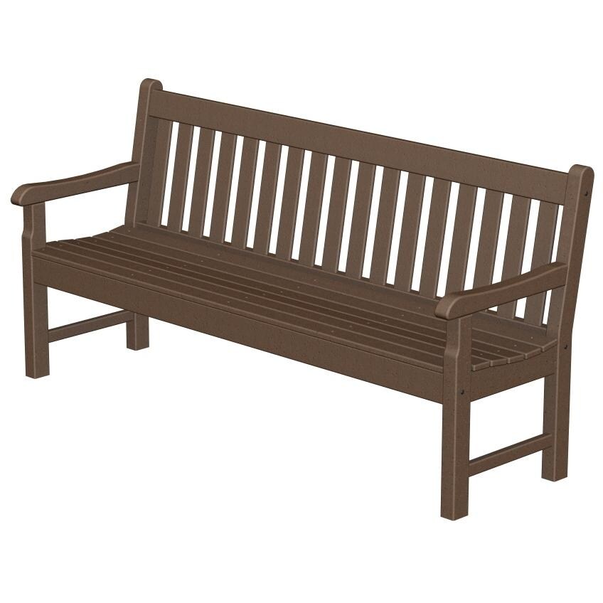 Poly-Wood Recycled Plastic Wood Rockford Bench - 72 Inches
