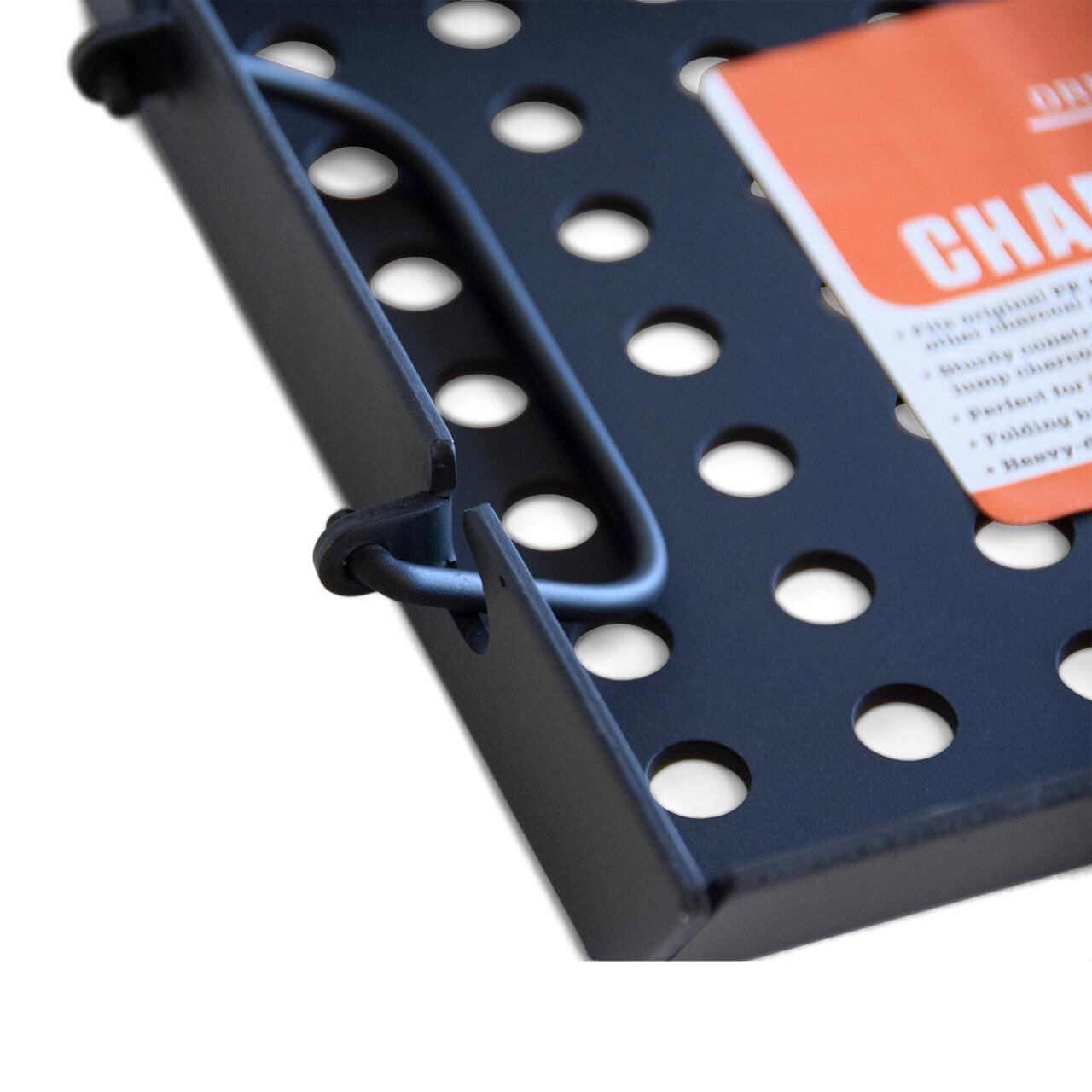 Portable Kitchen Steel Charcoal Basket - Handle In thumbnail