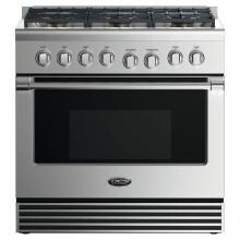 DCS 36-Inch Professional 6-Burner Natural Gas Range - RGV2-366-N image