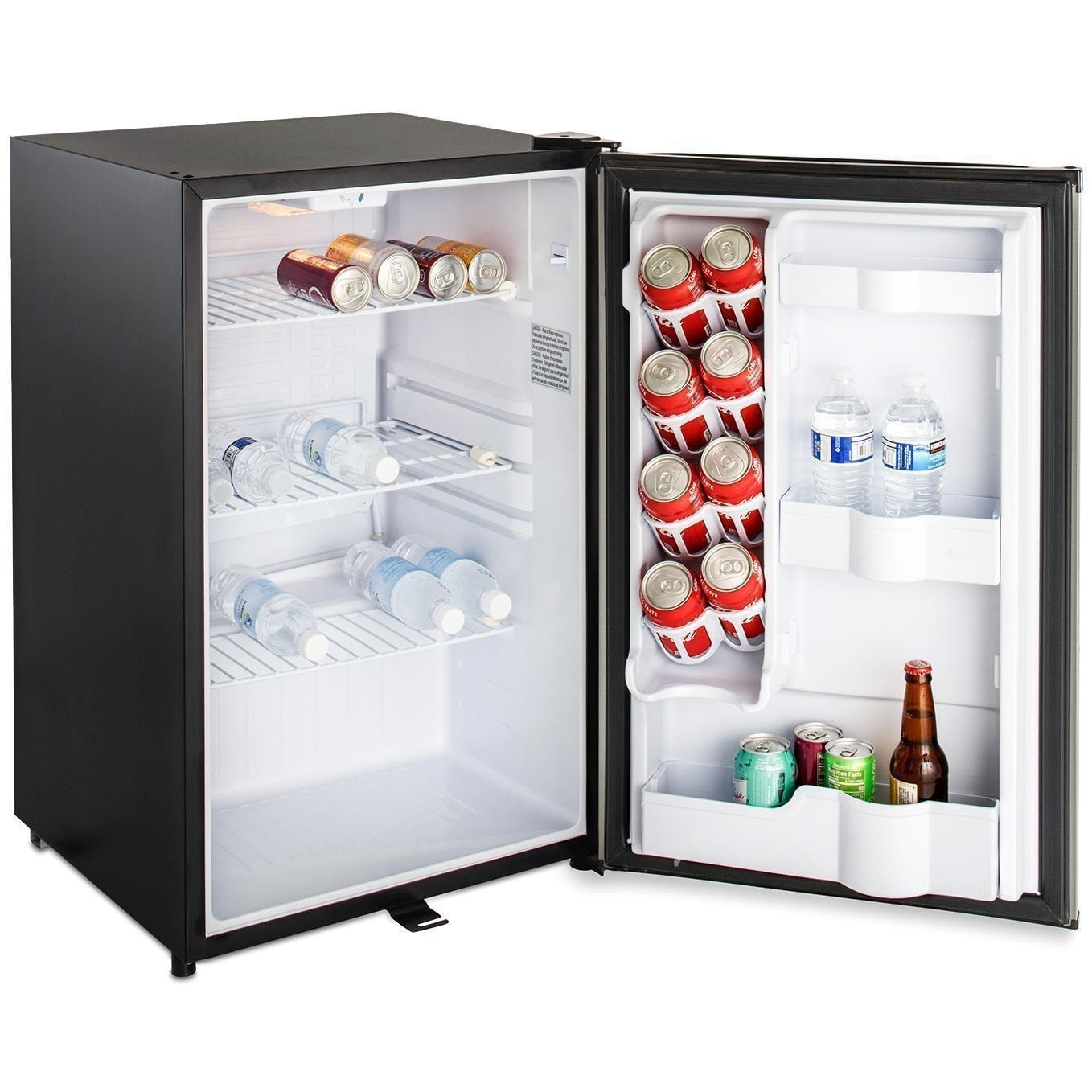 Blaze BLZ-SSRF126 20-Inch 4.4 Cu. Ft. Compact Refrigerator W/ Recessed Handle - Door Open - Detail thumbnail