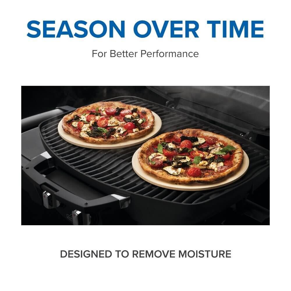 Napoleon 70000 10-Inch Personal Sized Pizza/Baking Stone Set - Season Over Time - Detail thumbnail