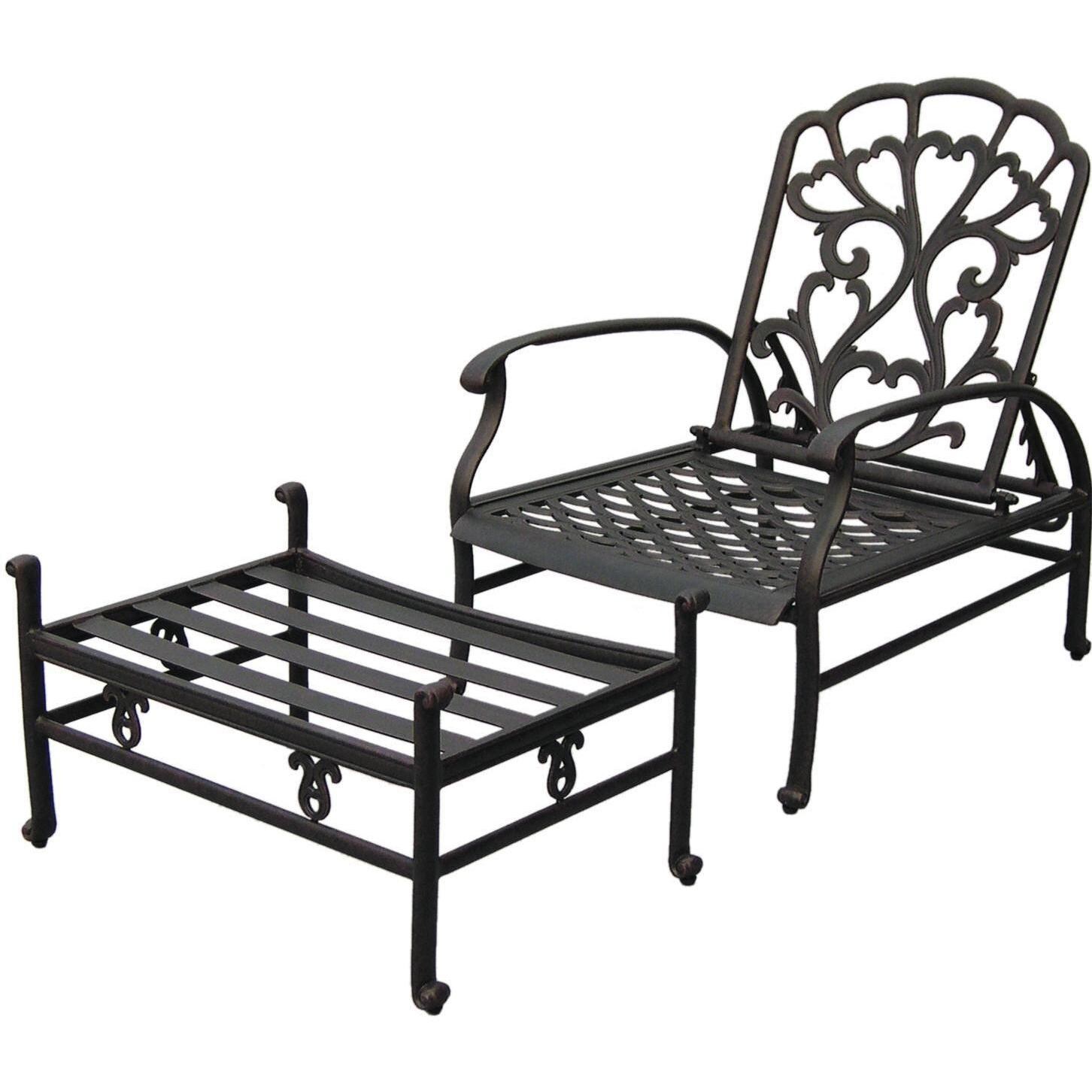 Darlee Catalina Lounge Chair With Ottoman thumbnail