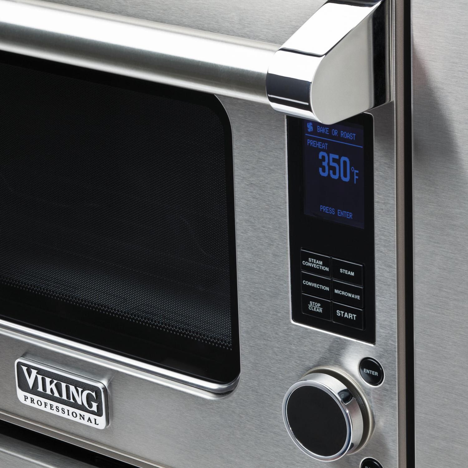 Viking Professional 1.1 Cu. Ft. 4-In-1 Combi-Steam/Convection Countertop Oven - Control Panel thumbnail