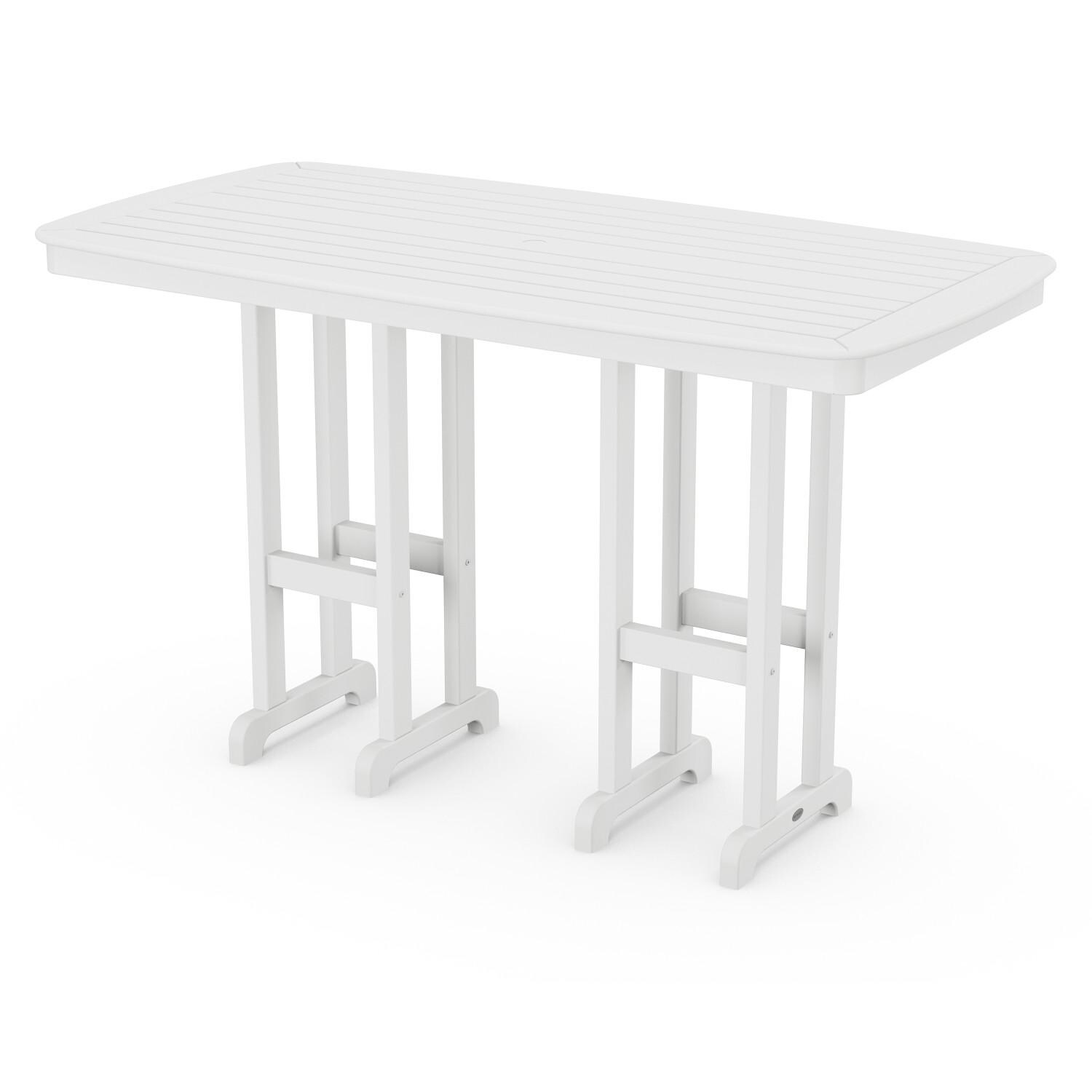 POLYWOOD NCBT3772WH 37 X 72-Inch Bar Table thumbnail