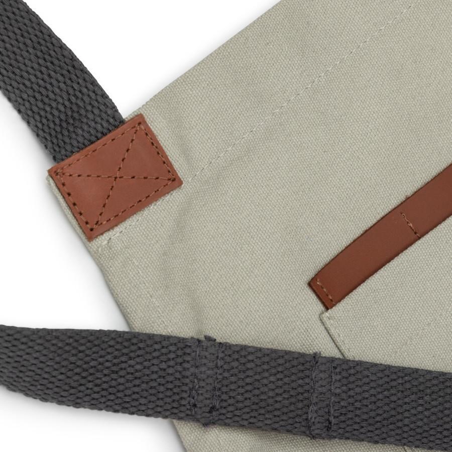 Barebones Living CKW-478 Chef Grilling Apron - Stone Strap Details thumbnail