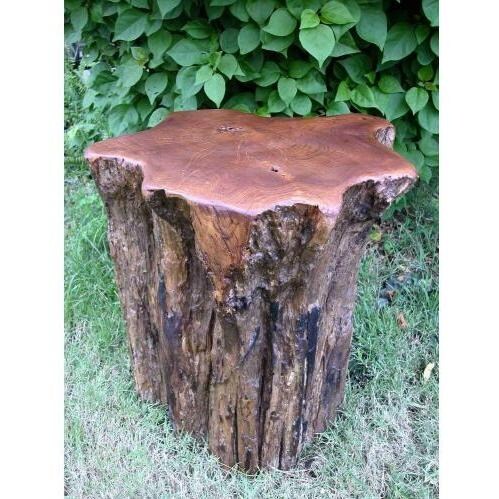Groovystuff Teak Wood Campfire Stump Seat - TF-509