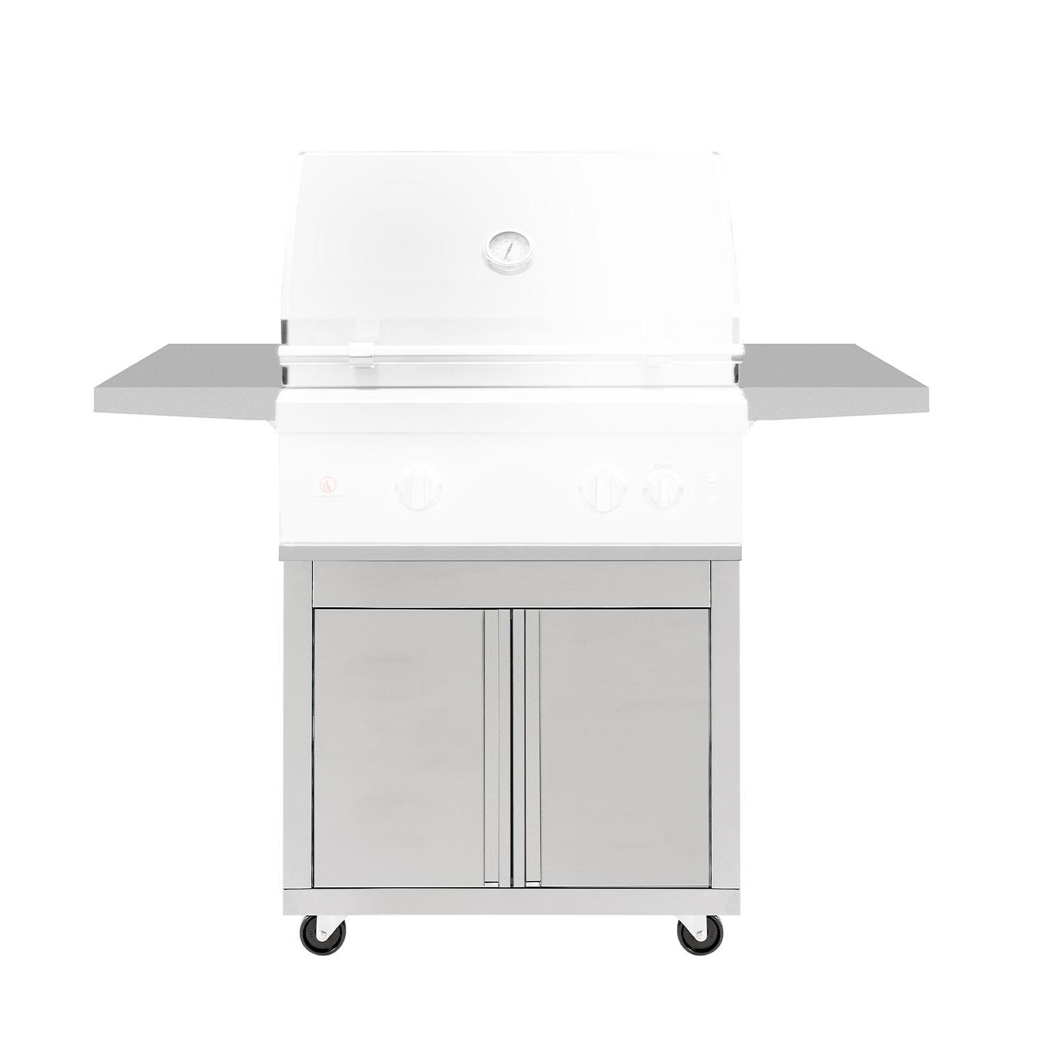 Summerset Quest Deluxe 30-in Freestanding Grill Cart - CART-QST30-DC