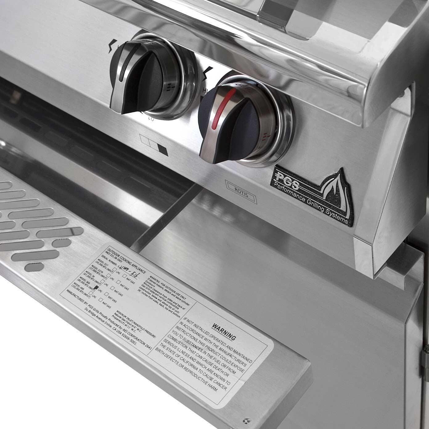 PGS Legacy Pacifica Gourmet Gas Grill Drip Tray and Control Knobs thumbnail