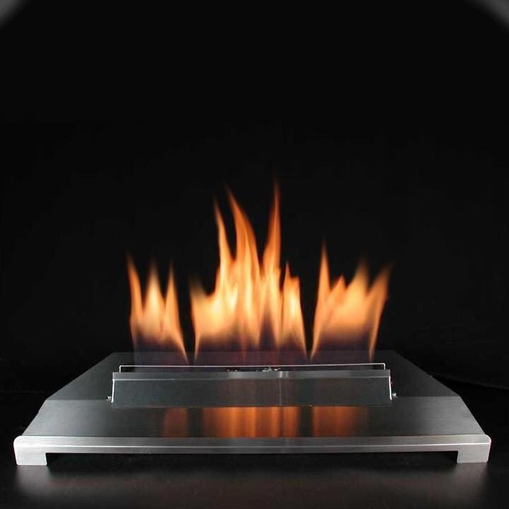 Rasmussen 30-Inch Blue/Green ALTERNA FireGlitter Set With Vent Free Stainless Steel Chassis Burner - Vent Free Stainless Steel Chassis Burner thumbnail