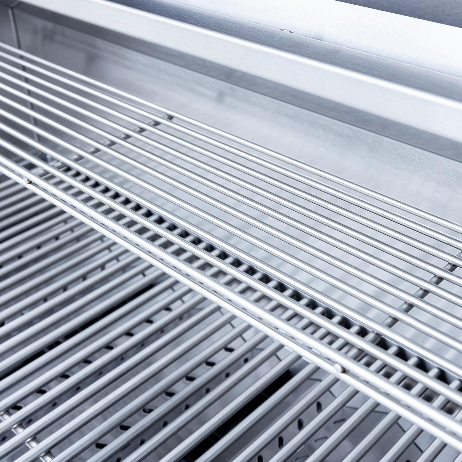 Summerset SIZ25-NG Sizzler 25-in 3 Burner Built-In Natural Gas Grill - Warming Rack - Detail thumbnail