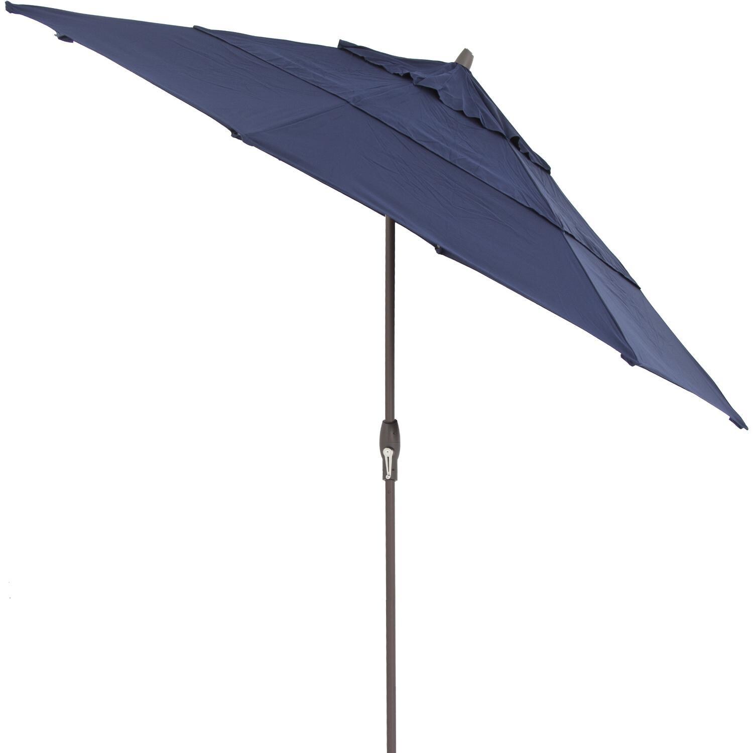 Treasure Garden 11 Ft. Octagonal Aluminum Auto Tilt Patio Umbrella W