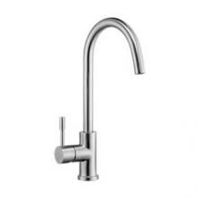 Platinum Sinks Single Handle Goose Neck Hot/Cold Faucet - Stainless Steel - FC-805 image
