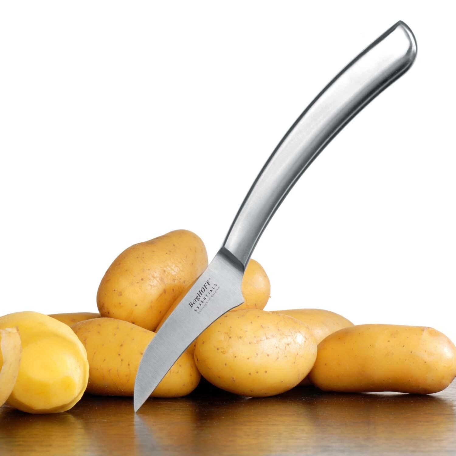 BergHOFF Concavo 9 Pc Cutlery Set w/ Wood Block & Sharpener thumbnail