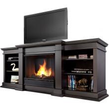 Real Flame Fresno 71-Inch Gel Fireplace Entertainment Center
