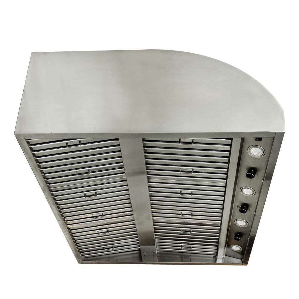 Blaze - BLZ-42-VHOOD - 42-Inch Stainless Steel 2000 CFM Outdoor Vent Hood - Underneath View thumbnail