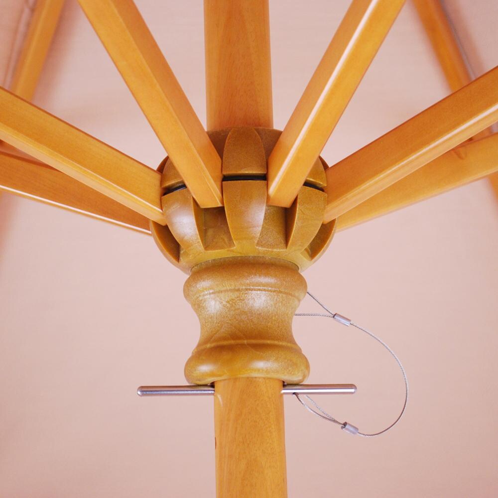 Galtech 9 Ft. Octagonal Patio Umbrella W/ Manual Lift - Hub Detail thumbnail