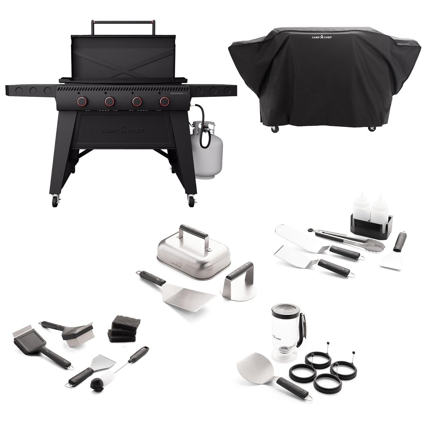 Camp Chef GRIDIRONCOMPLETE GRIDIRON 36-Inch Complete Bundle - Set - White Background thumbnail