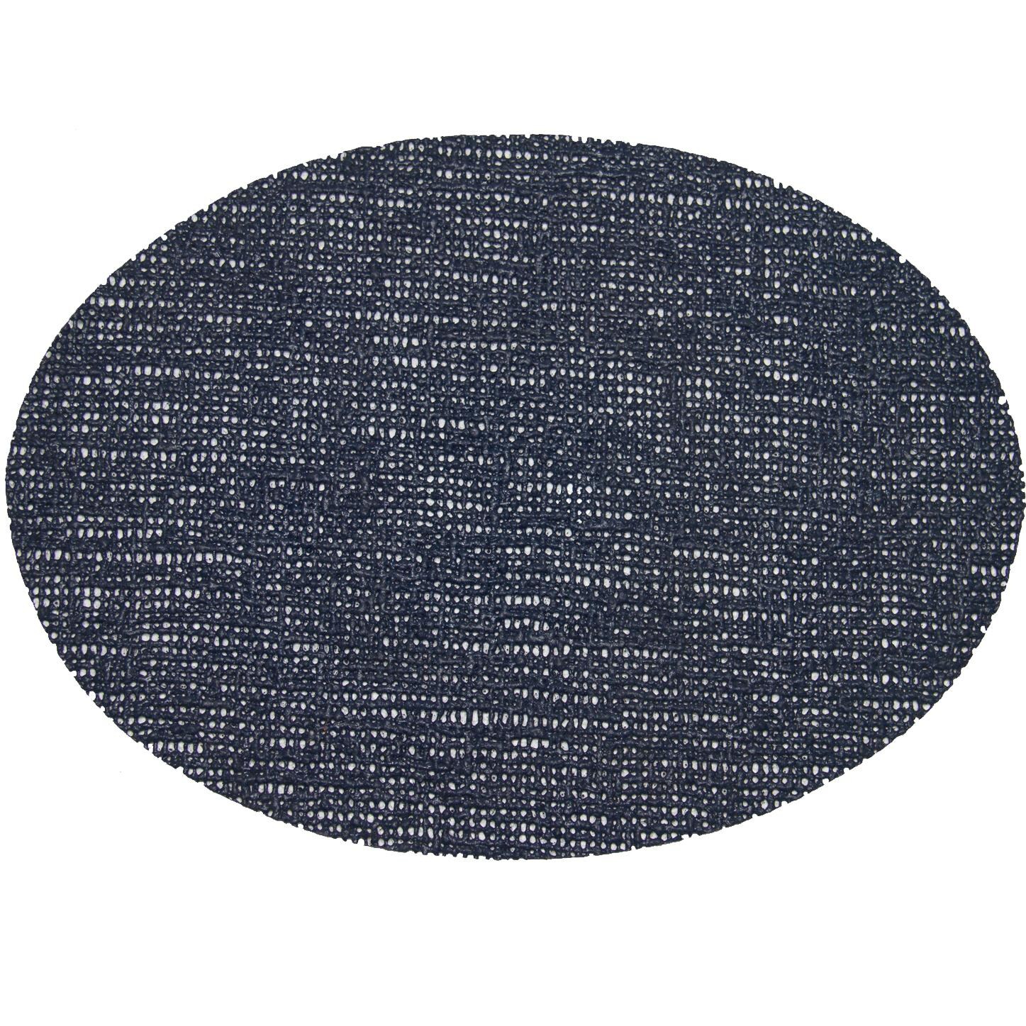 Fishnet Placemats 18 X 13 Oval Placemat - Navy