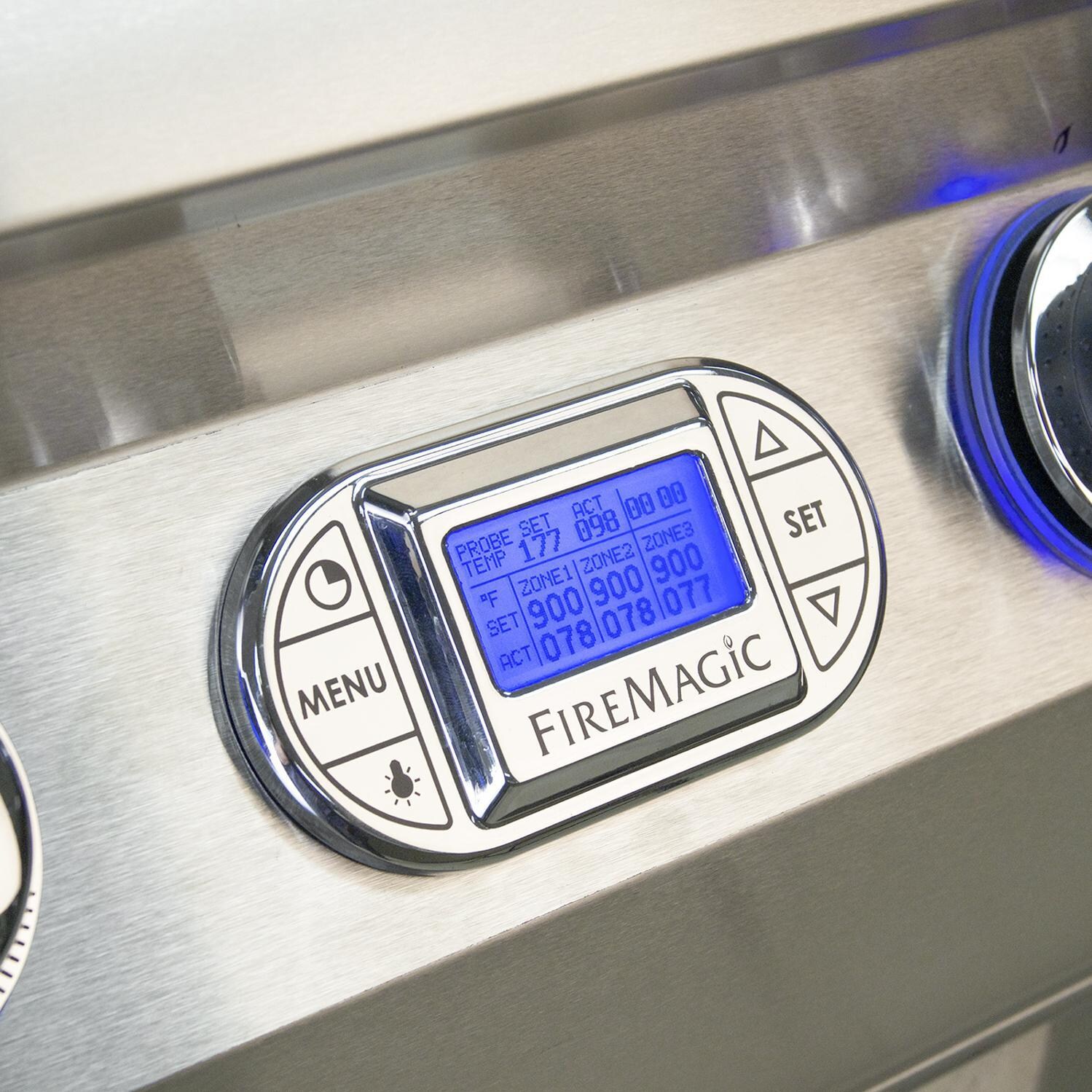 Fire Magic Echelon Diamond E790i Gas Grill - Chrome Digital Thermometer thumbnail