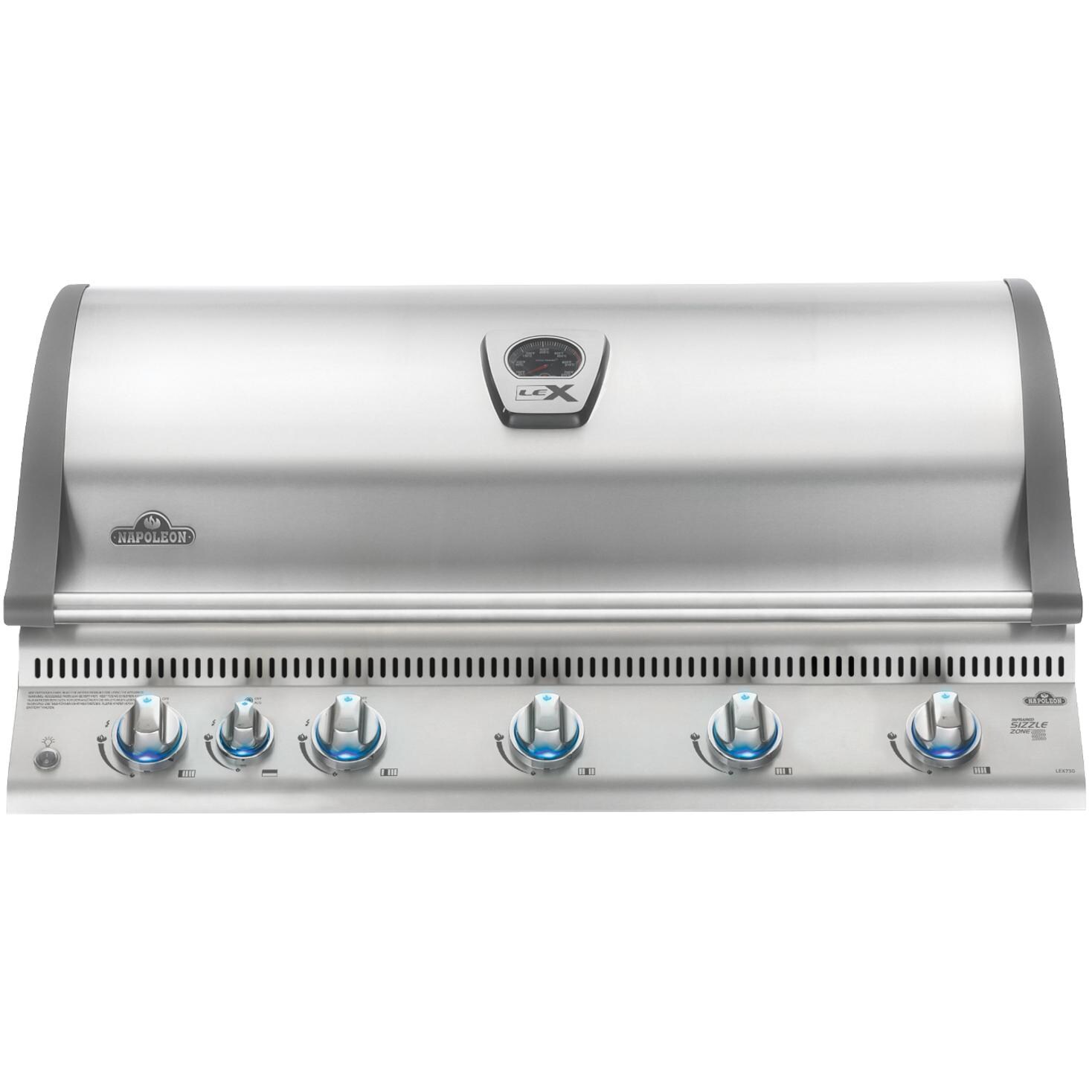 Napoleon LEX 730 Built-In Propane Gas Grill With Rear Infrared Burner And Sear Burner thumbnail