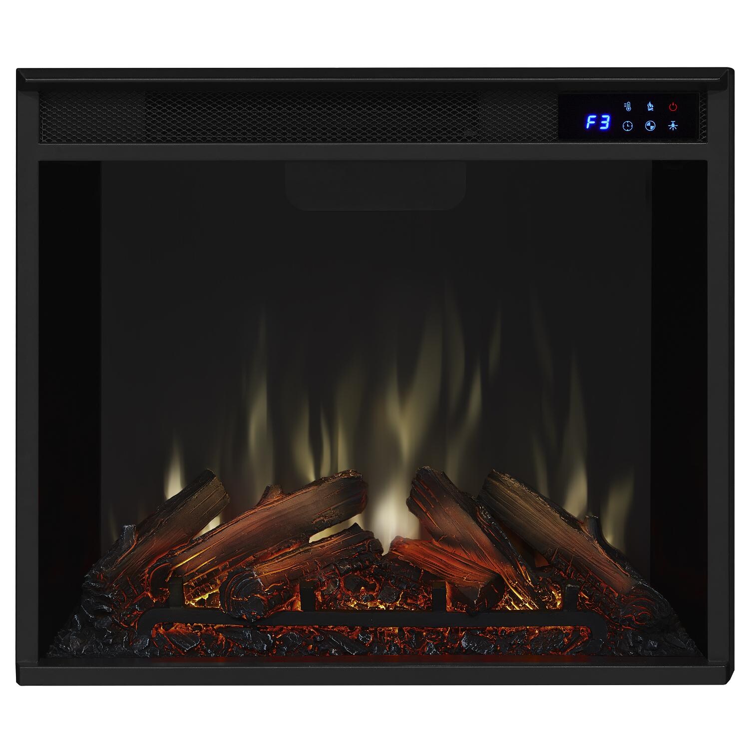 Real Flame - 1750E-GRY - Lynette 56-Inch Corner Electric Fireplace Entertainment Center - Gray - White Flame thumbnail