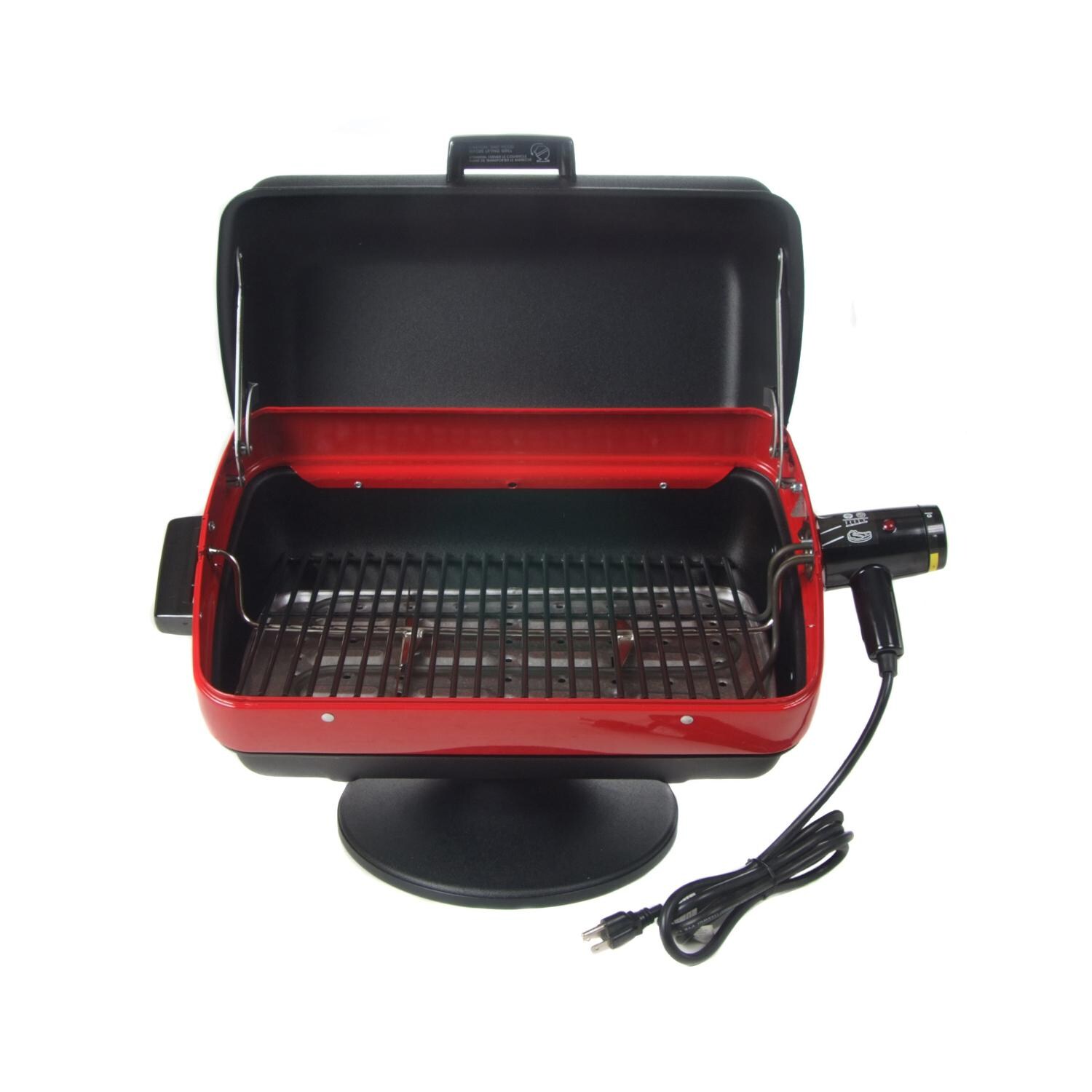Americana by Meco Electric Tabletop Grill - Grill Open thumbnail