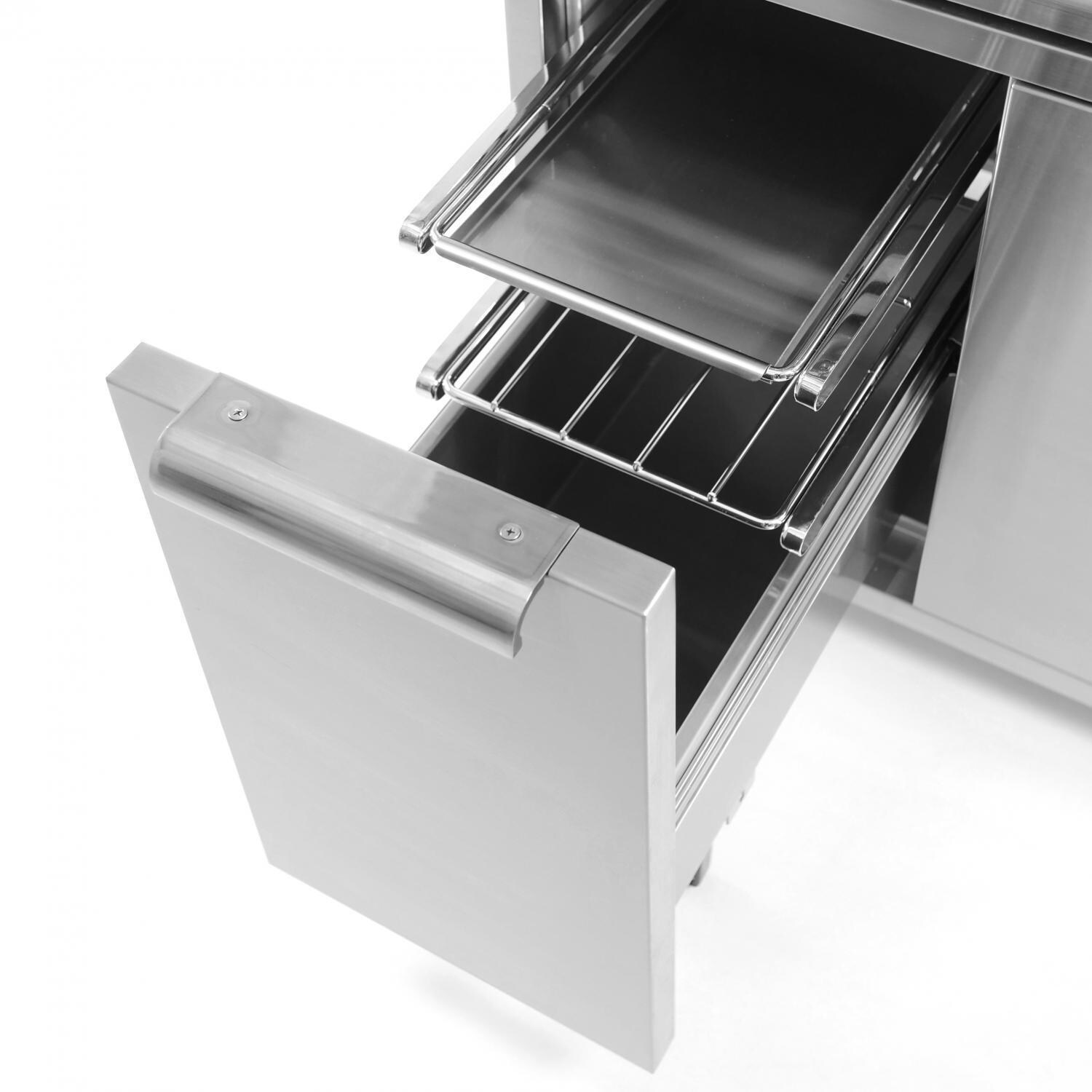DCS BGC30-BQ-N Series 7 Traditional 30-Inch Natural Gas Grill On DCS CAD Cart - Roll-Out Storage Drawer & Shelves thumbnail