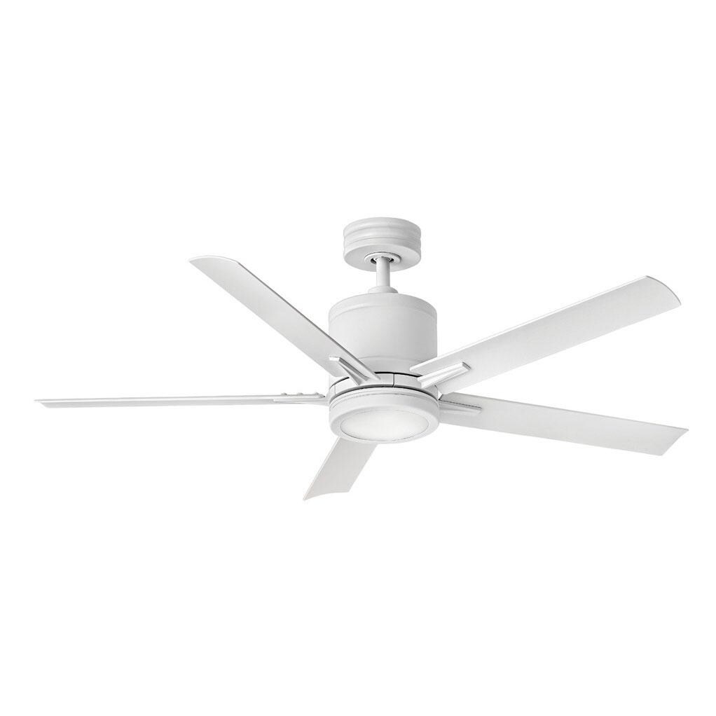 Hinkley Lighting 902152FMW-LWD Vail 52 Inch Indoor / Outdoor Ceiling Fan W/ LED Lighting - Matte White thumbnail