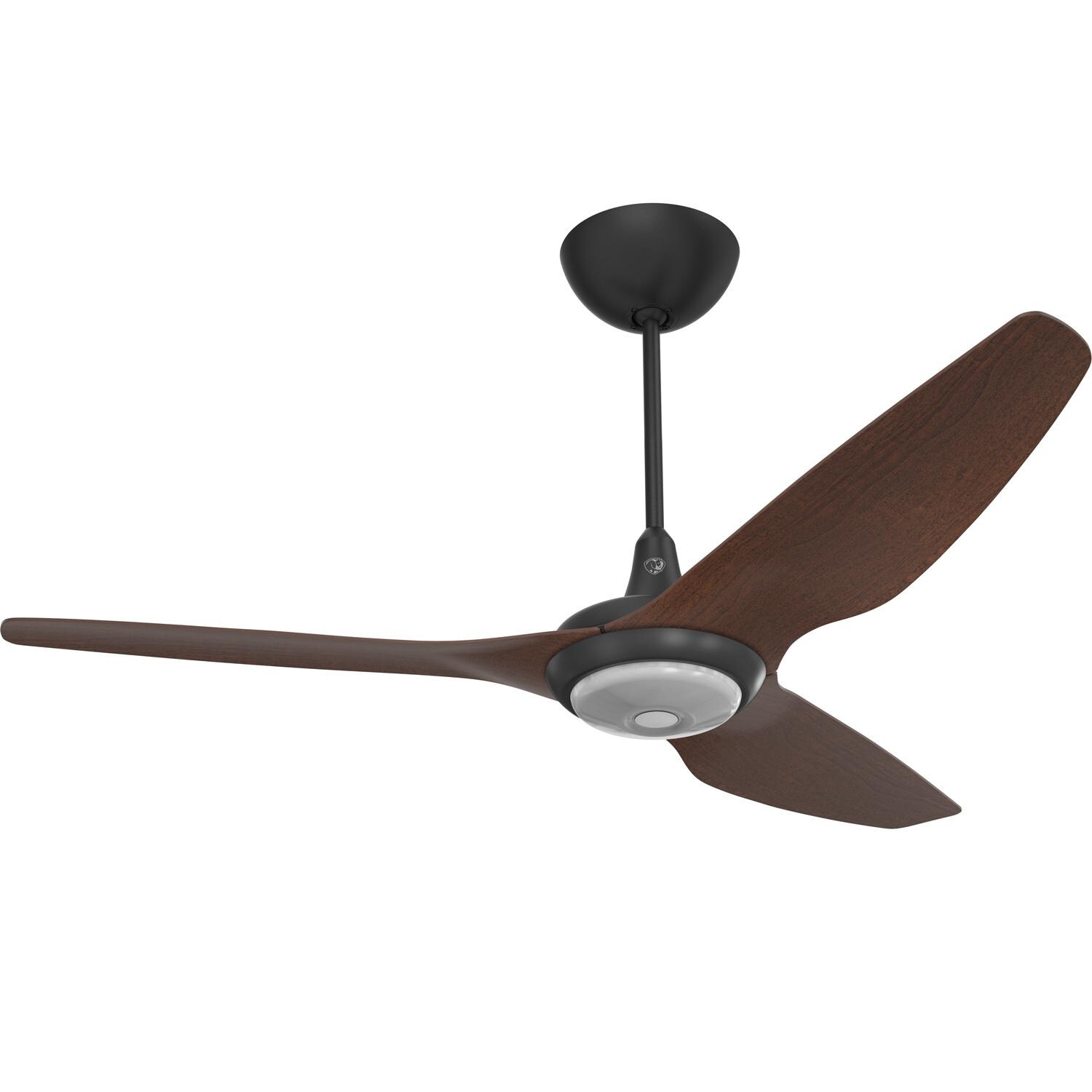 Big Ass Fans MK-HK4-052506A258F654G10I12S2 60-Inch Haiku Ceiling Fan Damp Universal Mount W/12-Inch Downrod & Downlight Black/Cocoa thumbnail