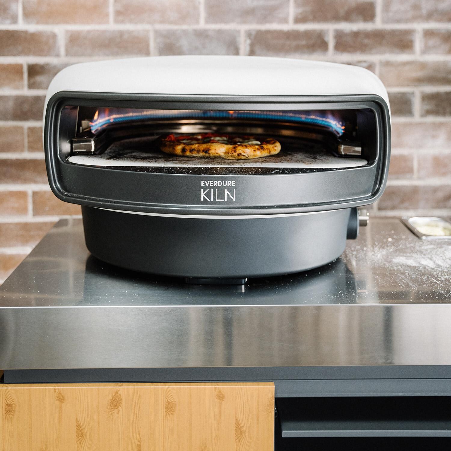 Everdure Kiln 1 Burner Pizza Oven (Stone) - EKILN1SUS : BBQGuys