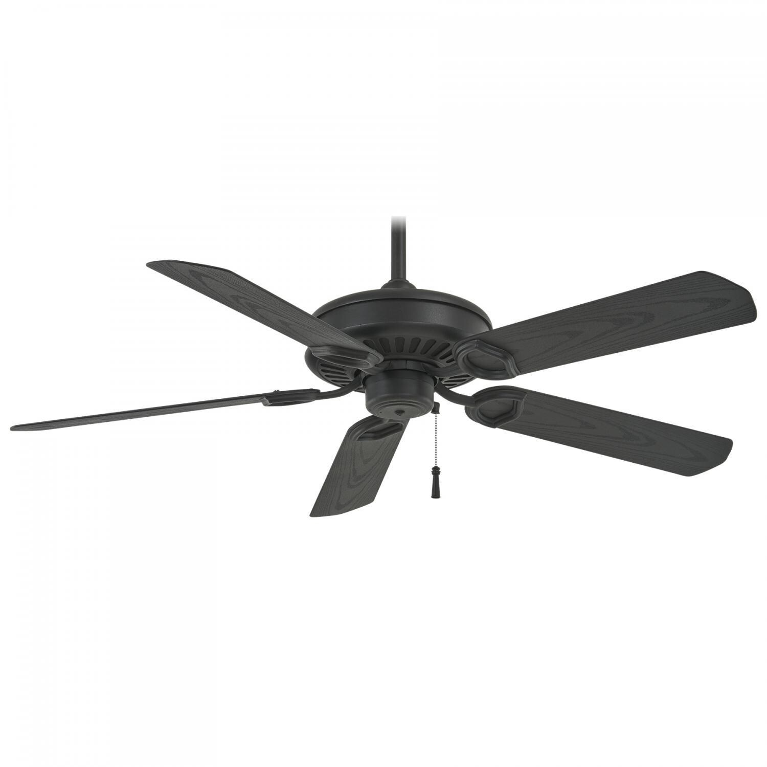Minka-Aire F589-TCL Sundowner 54-Inch 5-Blade Ceiling Fan in Textured Coal Finish w/ Textured Coal Blades thumbnail