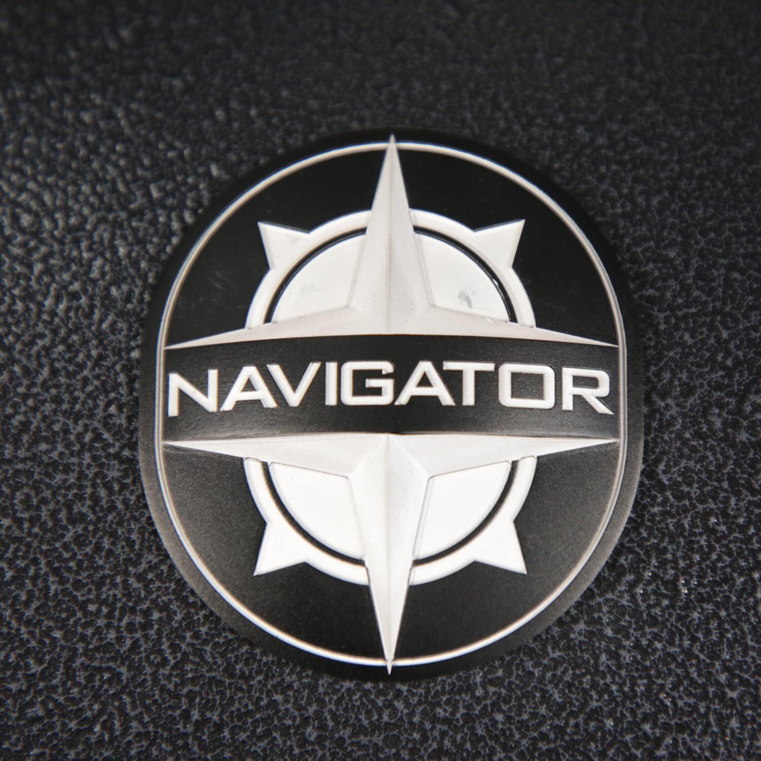 Pit Boss PBPEL115010528 Navigator 1150 Wood Pellet Grill W/ Cover & Folding Front Shelf - Navigator Badge thumbnail