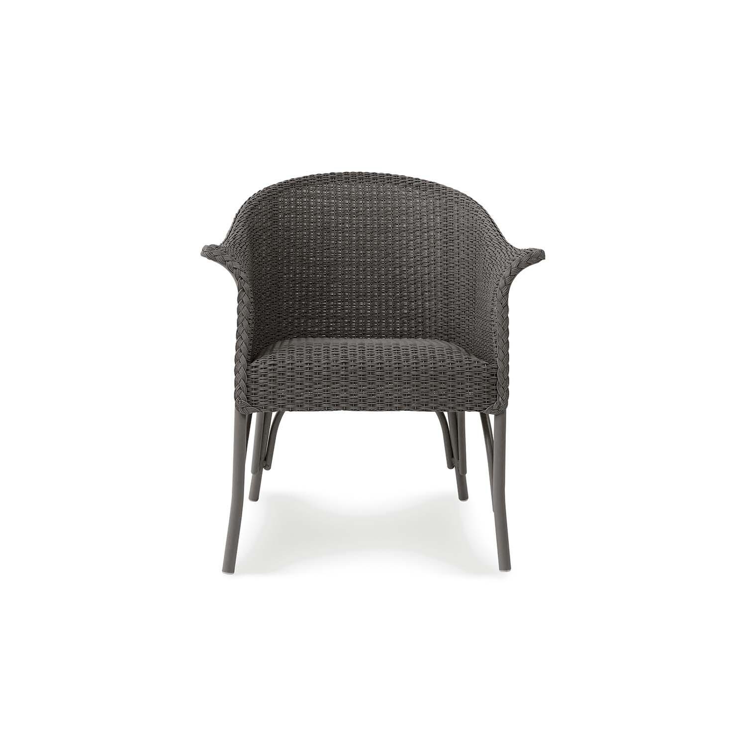 Timeless View Wicker Club Chair in Pewter by Lakeview Outdoor Designs