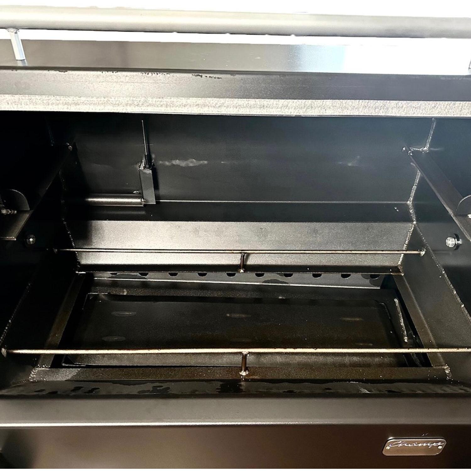 KANDO Gear CHMP Champ Pellet Grill - No Grates - White Background thumbnail