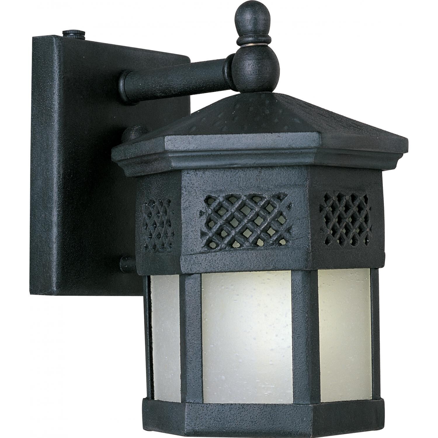 Maxim Scottsdale EE One Light 8-Inch Outdoor Wall Light - Country Forge - 86322FSCF