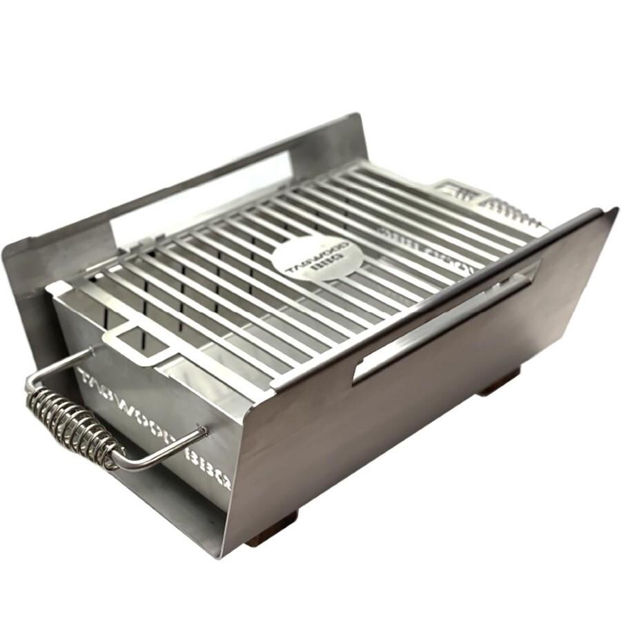 Tagwood BBQ BBQ07SS Table Top Food Warming Brazier - White Background thumbnail