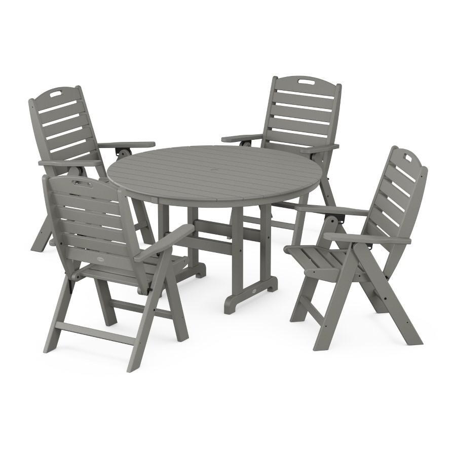 POLYWOOD Nautical 5-Piece Dining Set in Slate Grey thumbnail