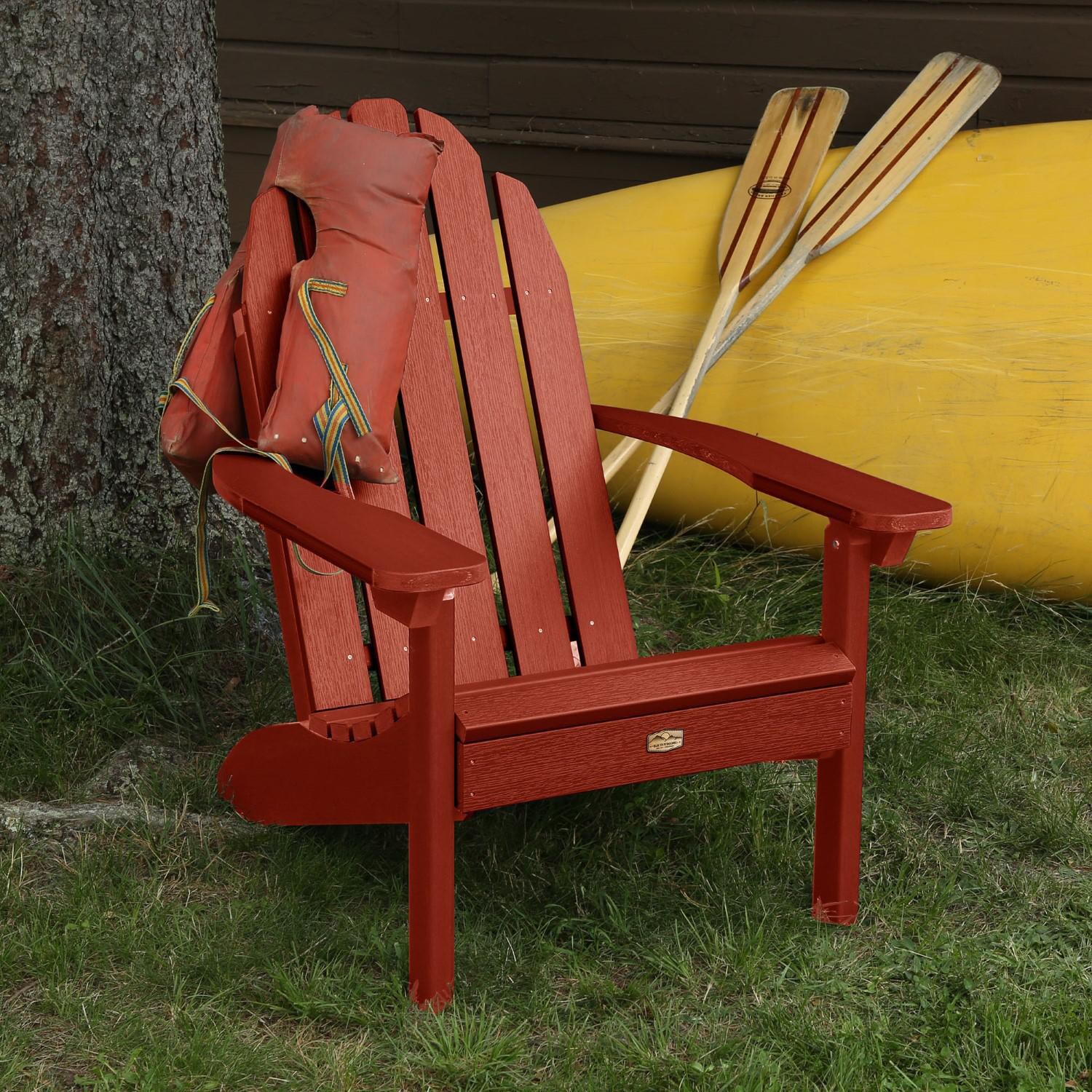 Lakeview The Charmville Adirondack Chair - Rustic Red thumbnail