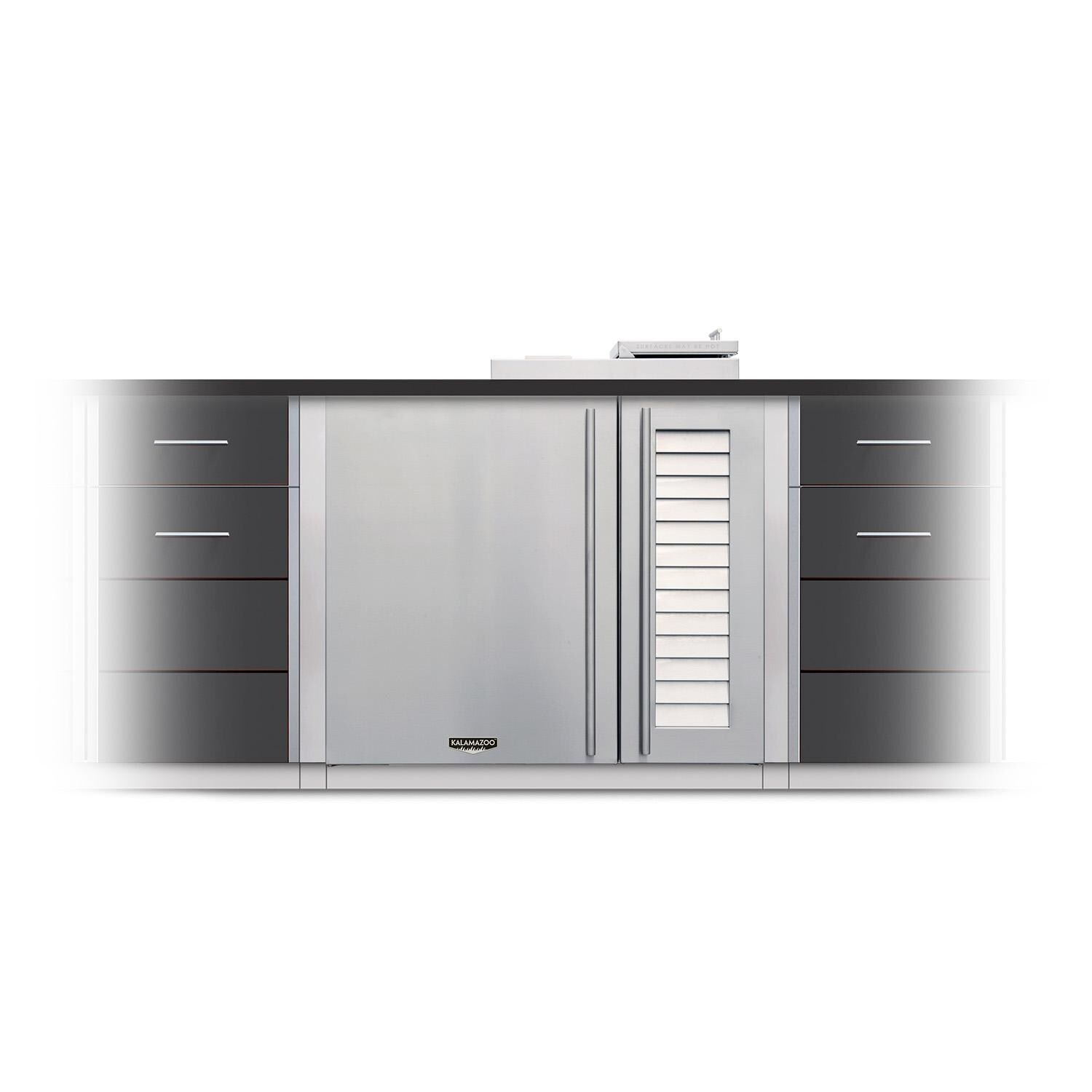 Kalamazoo K-SMOKE2-36 Built-In Smoker Cabinet - Marine-Grade - K-SMOKE2-36-M6