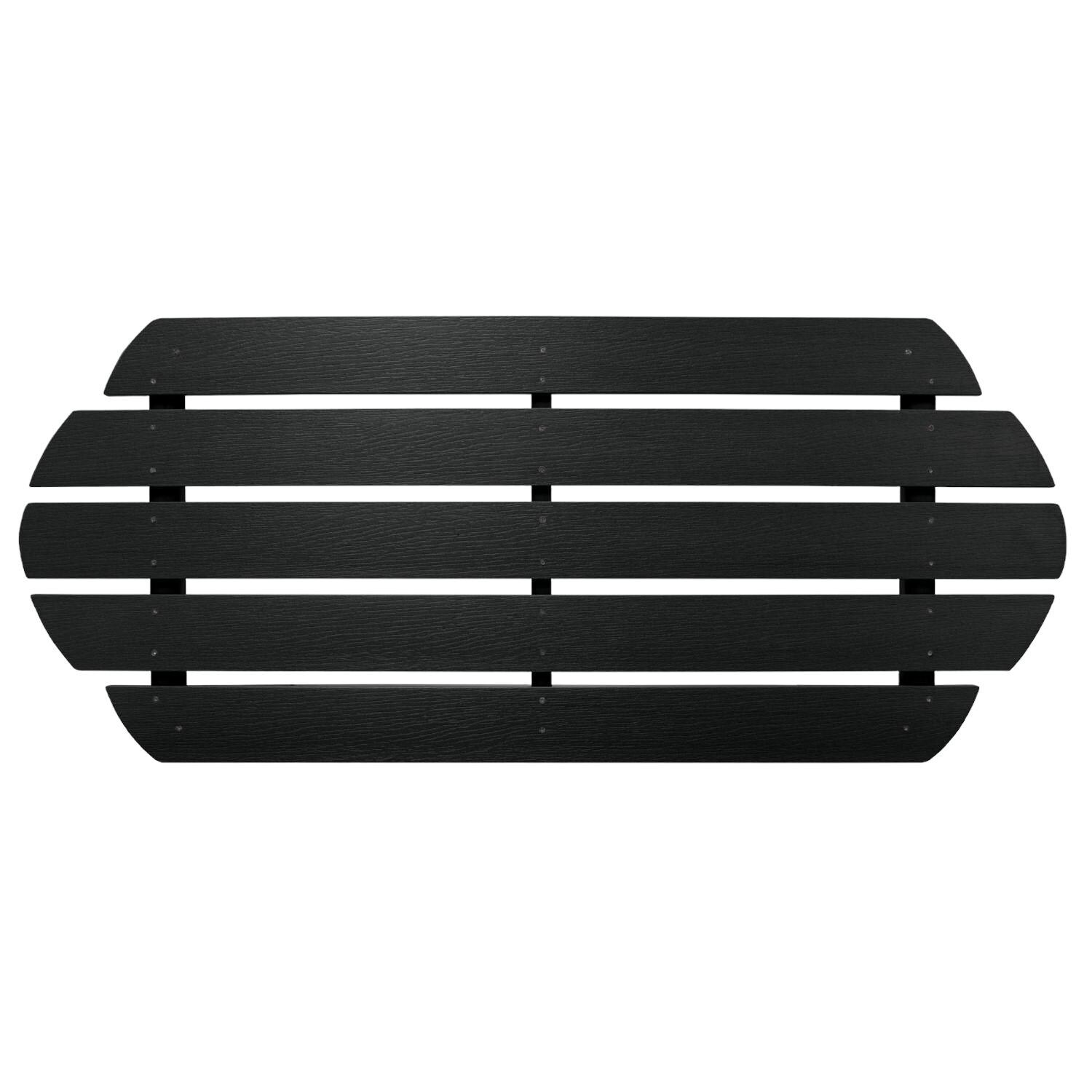 Lakeview Paradise Key Coffee Table - Black - Lattice thumbnail