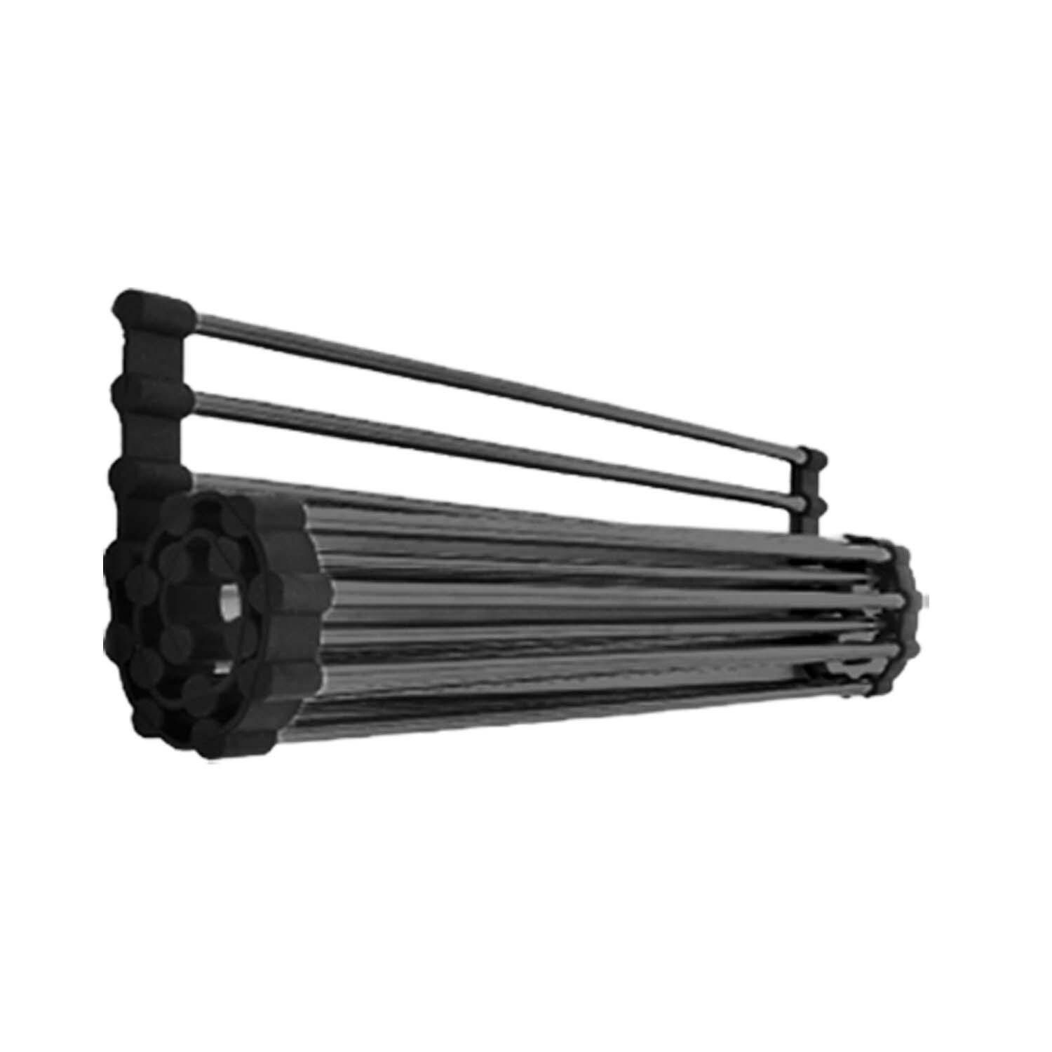 BBQGuys Signature BBQ-24SNK-SS-MG 24-in Undermount Marine Grade Stainless Steel Outdoor Sink - Drying Rack - White Background thumbnail