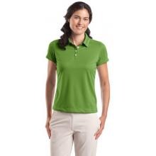 Nike Golf Ladies Dri-FIT Pebble Texture Polo Shirt Small - Chlorophyll image