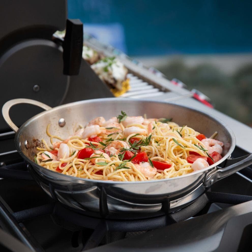 Napoleon PRO825RSBINSS-3 Legacy Prestige PRO 825 Natural Gas Grill w/Infrared Rear Burner, Double Infrared Sear Burner & Side Burner - Side Burner thumbnail